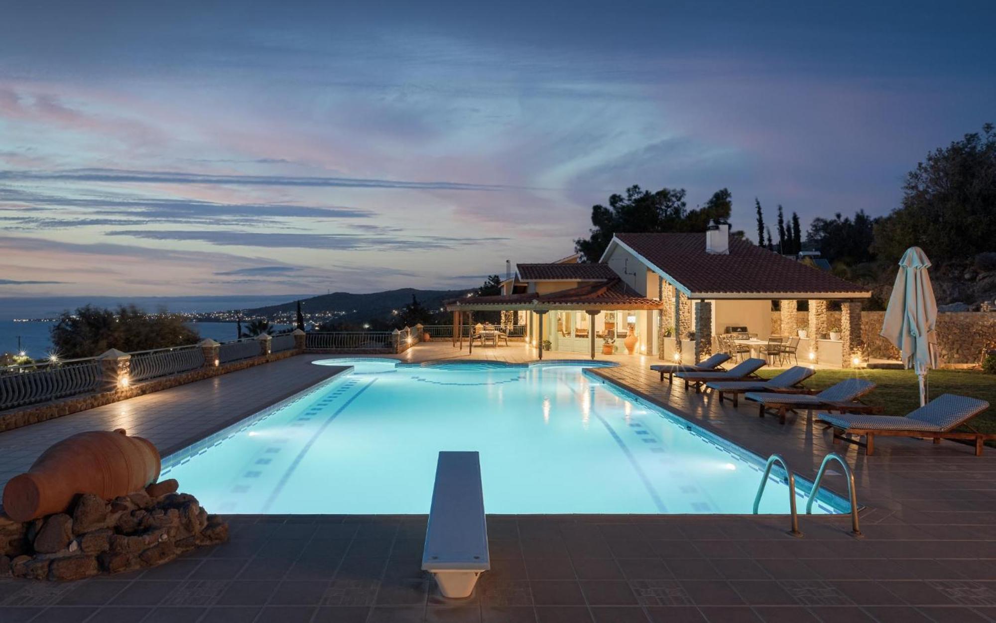 Aelia & Melitta Villas Perdika  Extérieur photo